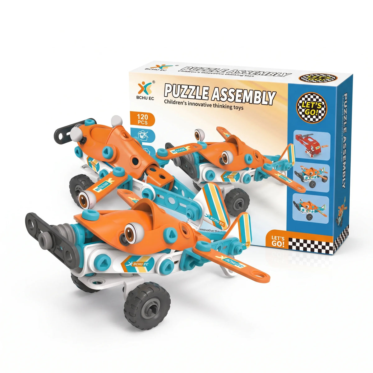 DIY Airplane Construction Set with Tools – Build Your Own Plane STEM Toy