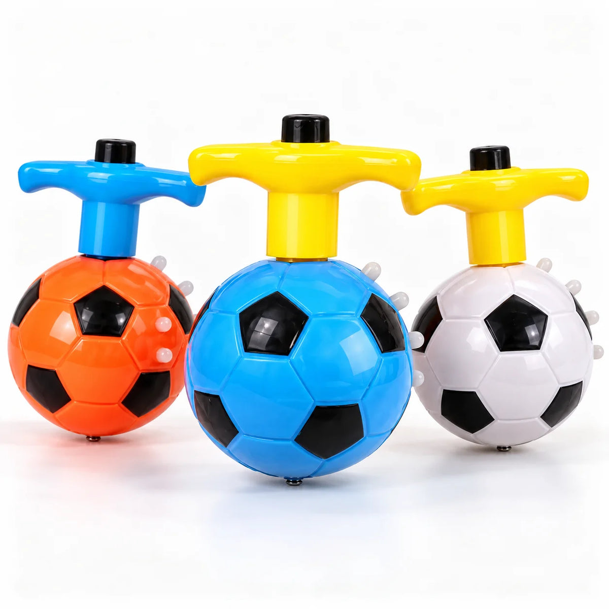 Football Flashing Spinning Top with Light & Music