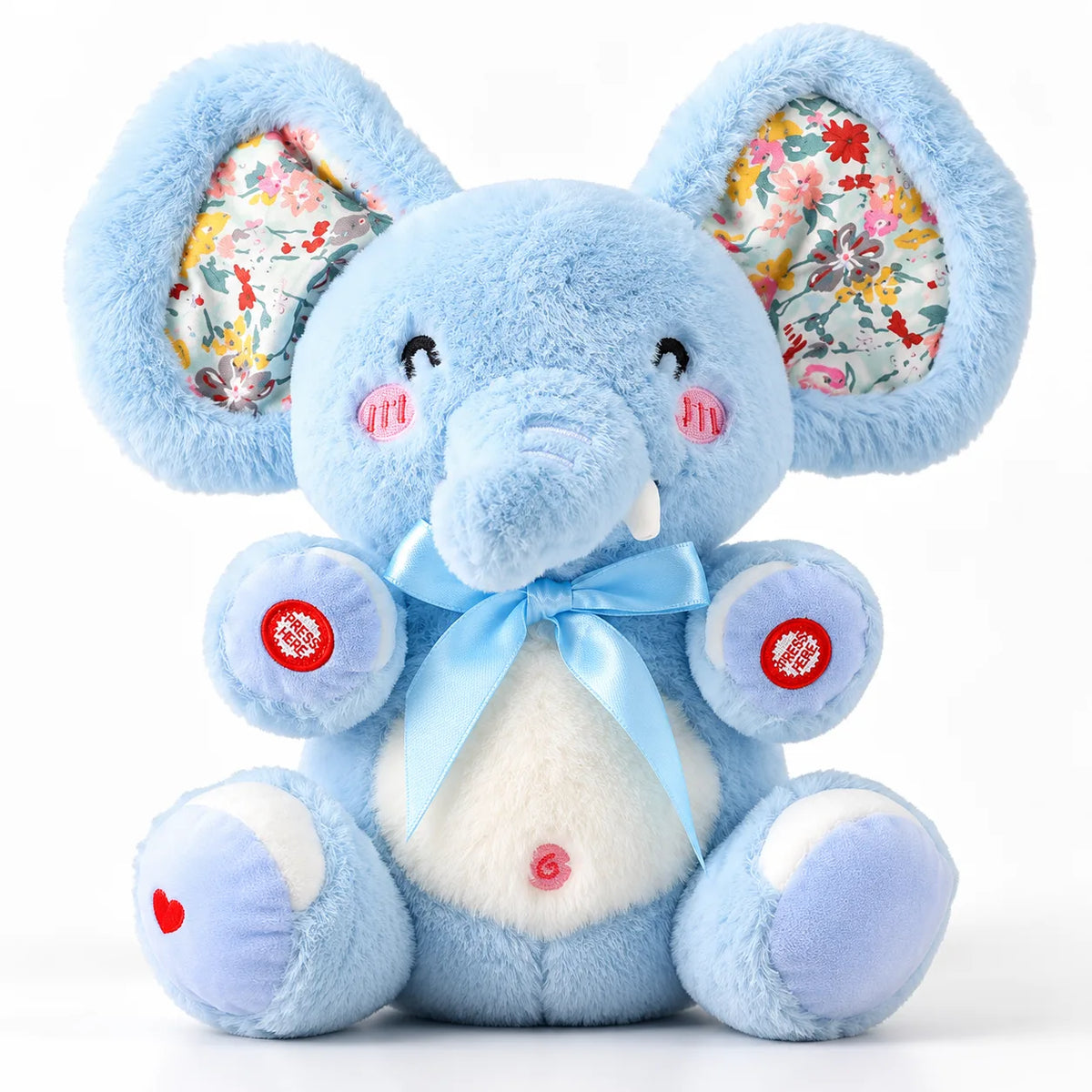 Peek-A-Boo Talking & Singing Elephant Toy with Moving Ears